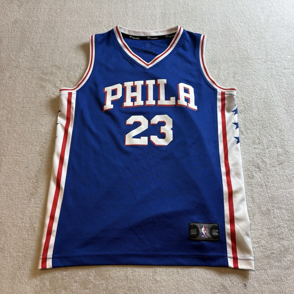 Jimmy Butler Philadelphia Sixers 76ers Jersey Youth Size Medium Fanatics #23 NBA